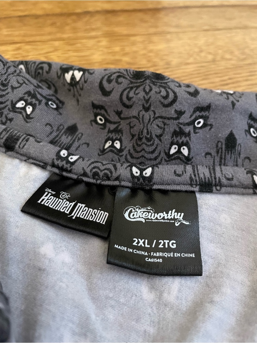 2xl Women’s Haunted Mansion tunic dress Disney Cakeworthy black gray